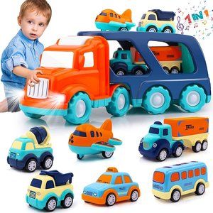 Nicmore Toddler Toys Car for Boys: Kids Toys for 2 3 4 5 Year Old Boys Girls